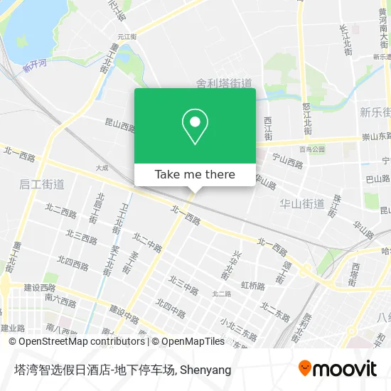 塔湾智选假日酒店-地下停车场 map