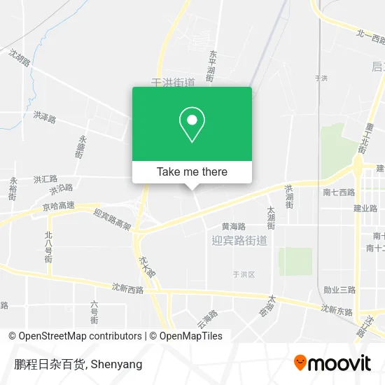 鹏程日杂百货 map