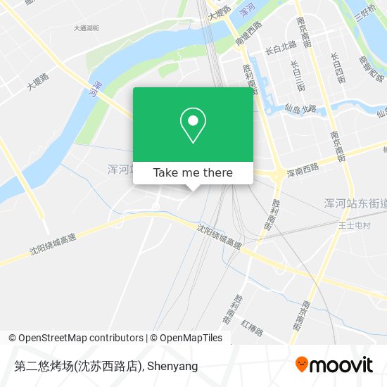 第二悠烤场(沈苏西路店) map