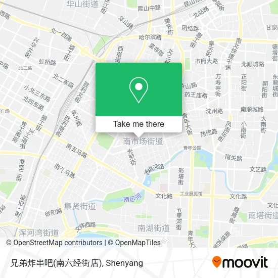 兄弟炸串吧(南六经街店) map