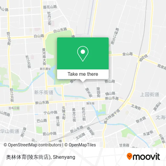 奥林体育(陵东街店) map