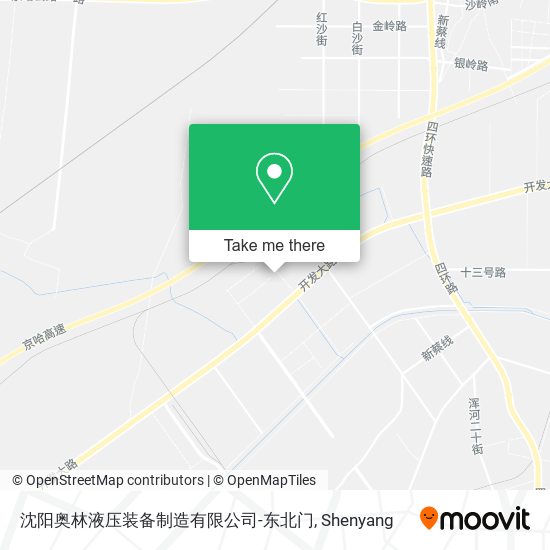 沈阳奥林液压装备制造有限公司-东北门 map