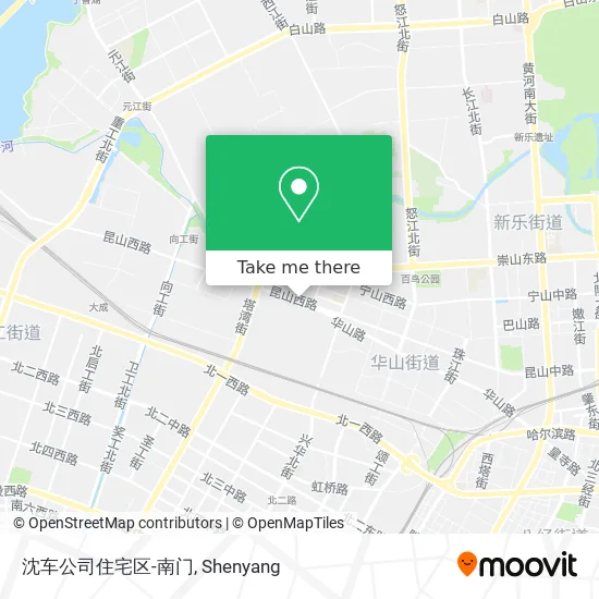 沈车公司住宅区-南门 map