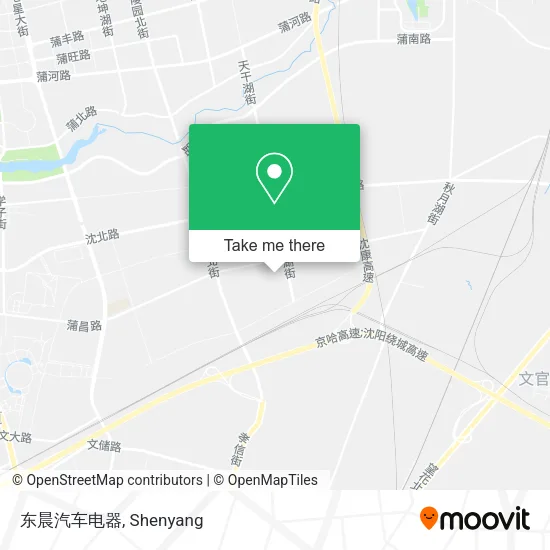 东晨汽车电器 map