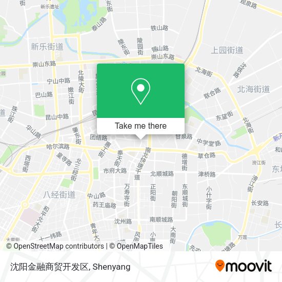 沈阳金融商贸开发区 map