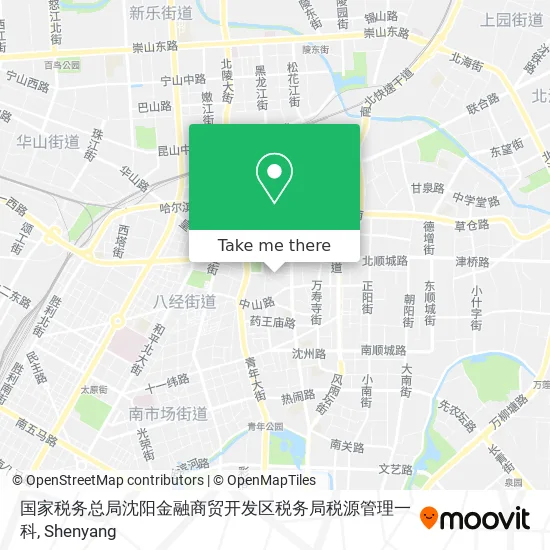 国家税务总局沈阳金融商贸开发区税务局税源管理一科 map