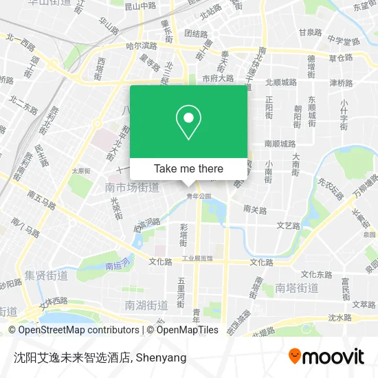 沈阳艾逸未来智选酒店 map