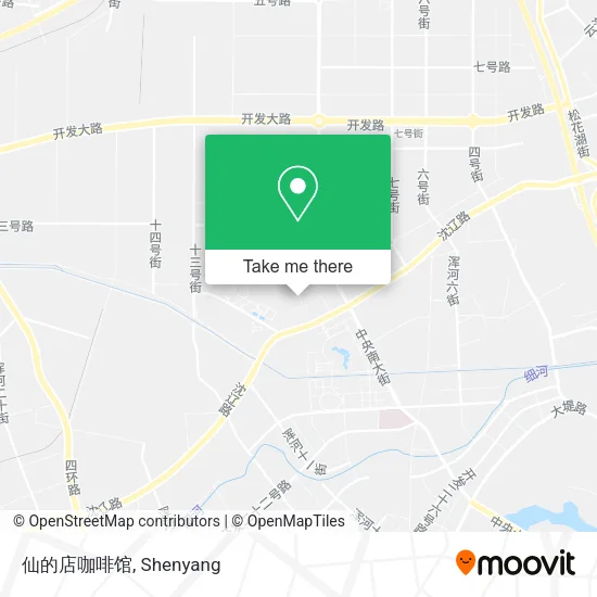 仙的店咖啡馆 map