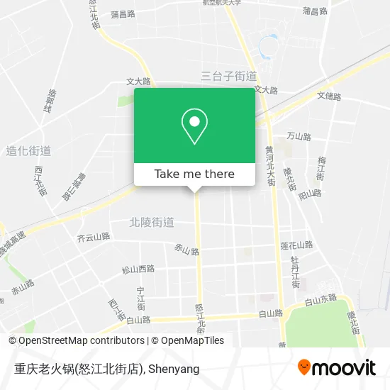 重庆老火锅(怒江北街店) map