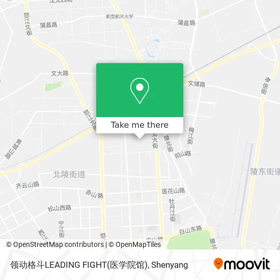 领动格斗LEADING FIGHT(医学院馆) map
