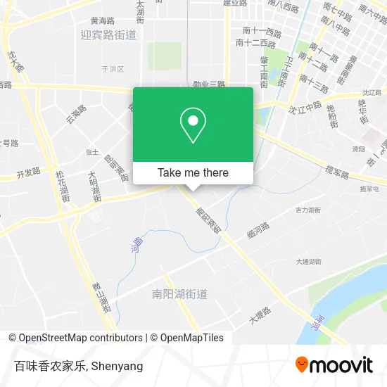 百味香农家乐 map