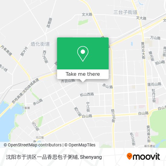 沈阳市于洪区一品香思包子粥铺 map