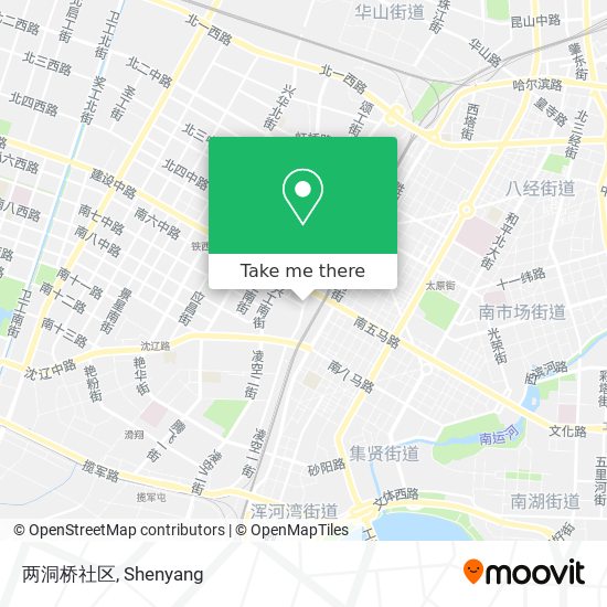 两洞桥社区 map