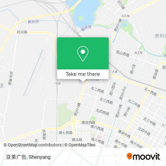 亚莱广告 map