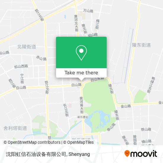 沈阳虹信石油设备有限公司 map