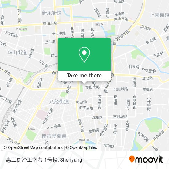 惠工街泽工南巷-1号楼 map