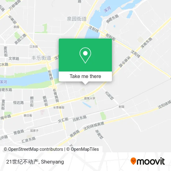 21世纪不动产 map