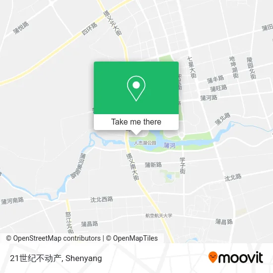 21世纪不动产 map