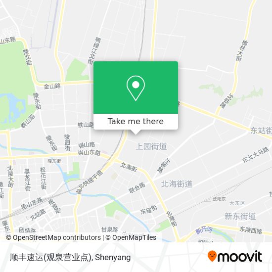 顺丰速运(观泉营业点) map