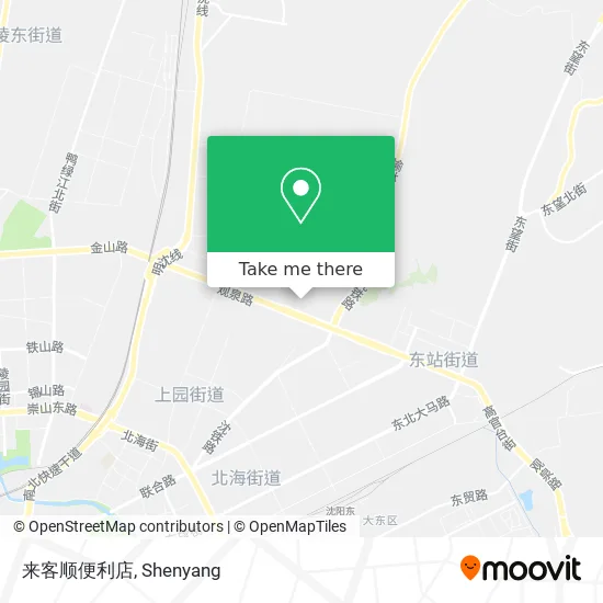 来客顺便利店 map