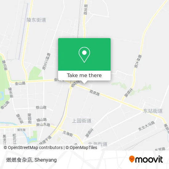 燃燃食杂店 map