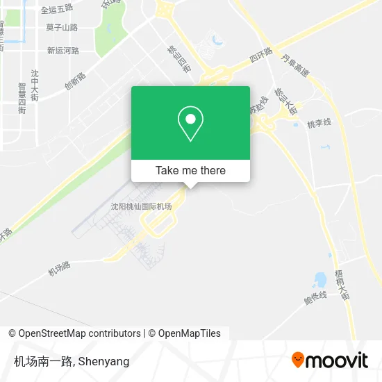 机场南一路 map