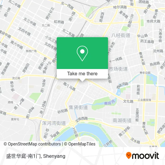 盛世华庭-南1门 map