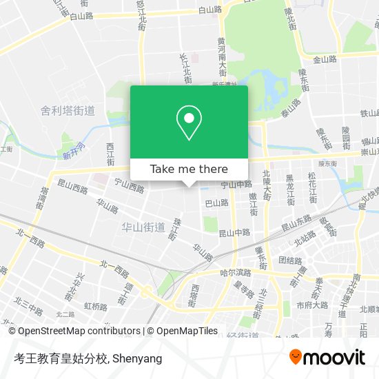 考王教育皇姑分校 map