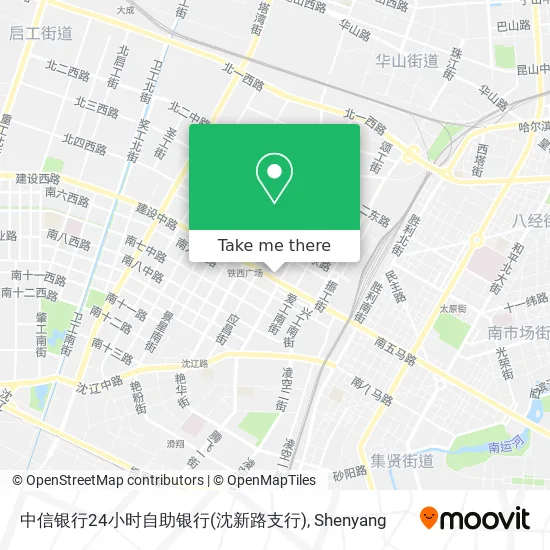 中信银行24小时自助银行(沈新路支行) map