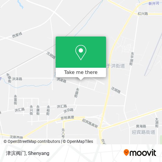 津滨阀门 map