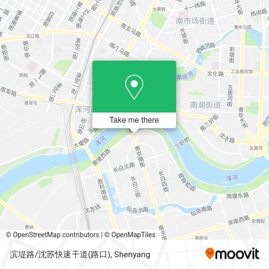 滨堤路/沈苏快速干道(路口) map
