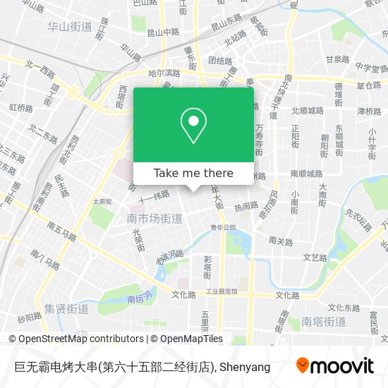 巨无霸电烤大串(第六十五部二经街店) map