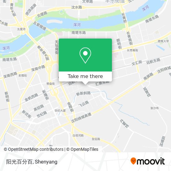 阳光百分百 map