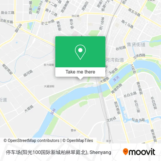 停车场(阳光100国际新城柏林翠庭北) map