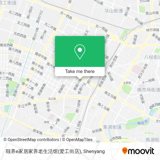 颐养e家居家养老生活馆(爱工街店) map
