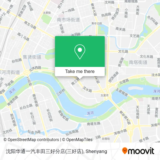 沈阳华通一汽丰田三好分店(三好店) map