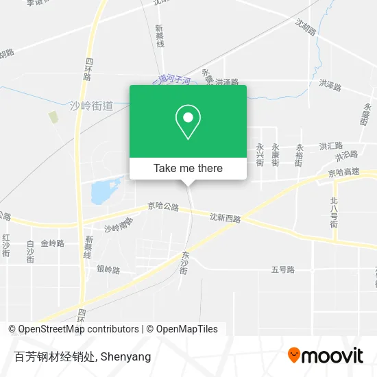 百芳钢材经销处 map