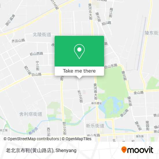 老北京布鞋(黄山路店) map