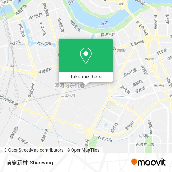 前榆新村 map