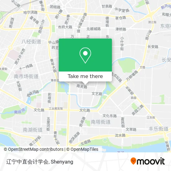 辽宁中直会计学会 map