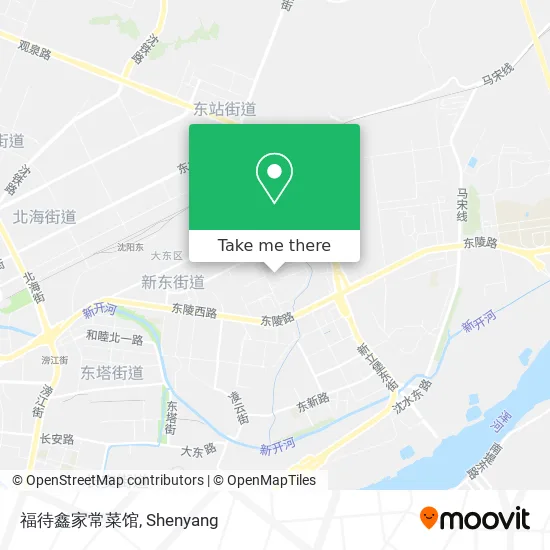 福待鑫家常菜馆 map