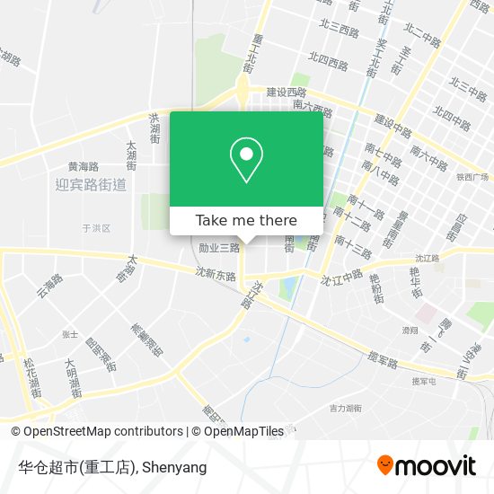 华仓超市(重工店) map
