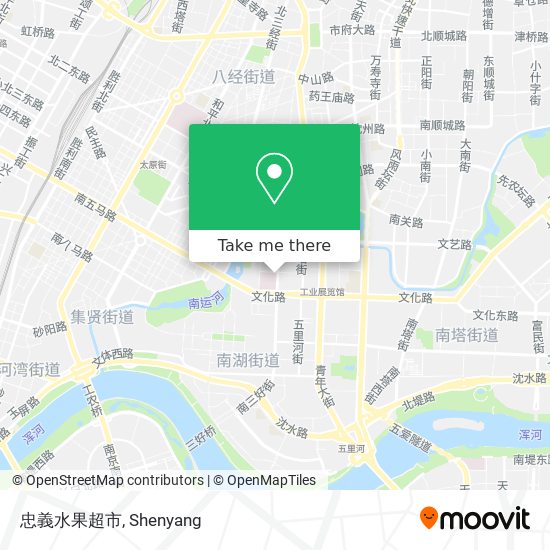 忠義水果超市 map
