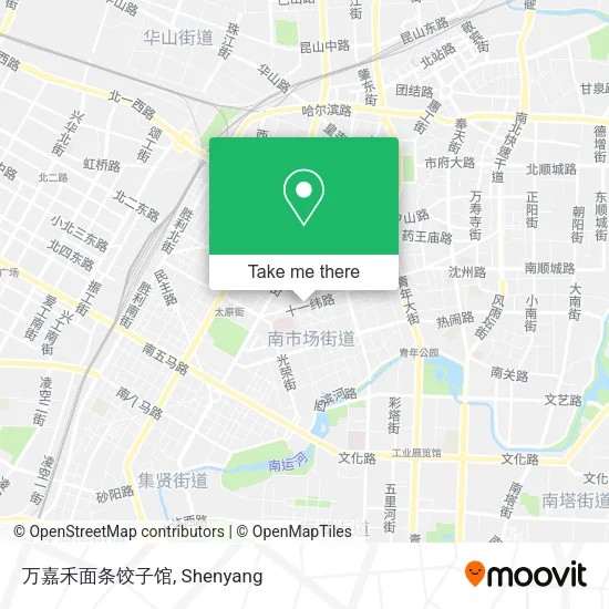 万嘉禾面条饺子馆 map