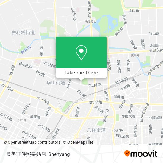 最美证件照皇姑店 map