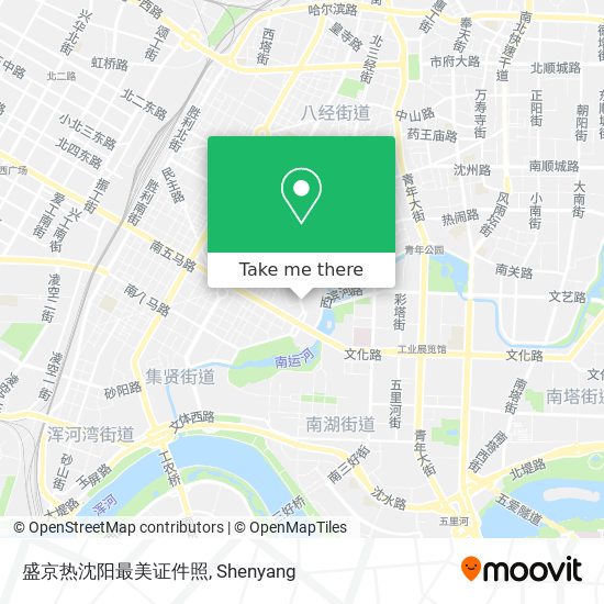 盛京热沈阳最美证件照 map