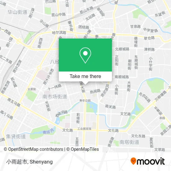 小雨超市 map