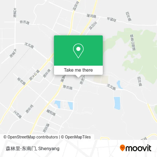 森林里-东南门 map