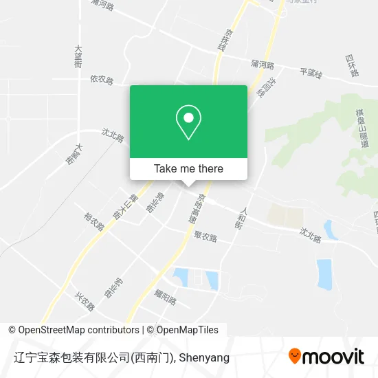 辽宁宝森包装有限公司(西南门) map