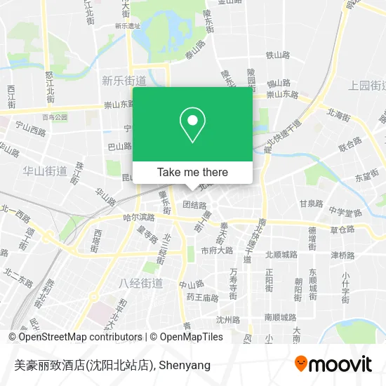 美豪丽致酒店(沈阳北站店) map
